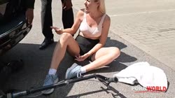 Lynna Nilsson - Injured Hottie Lynna Nilsson Laps Up Cum After Fucking BBC Driver 04 03 2025