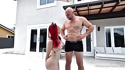 Zoey Di Giacomo Cocks Her Up In Sunny Pool Day