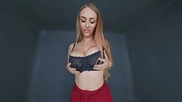 Angel Youngs - Sexy Big Tits Nurse Examines Your Massive Cock